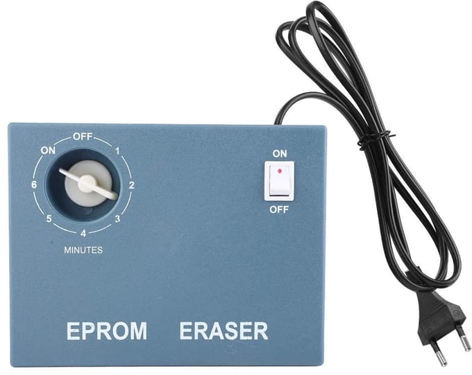 Dailygoody - Uv Eprom Eraser - Eprom Chip Data Eraser - Hoge Snelheid - 220V EU-stekker - Ultraviolet Uv Light - Ideaal voor Technici - Compact formaat