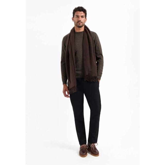 No Excess Pullover Crewneck 2 Coloured Melange Taupe Größe: M | Pullover Outlet | Herren | Schwarz