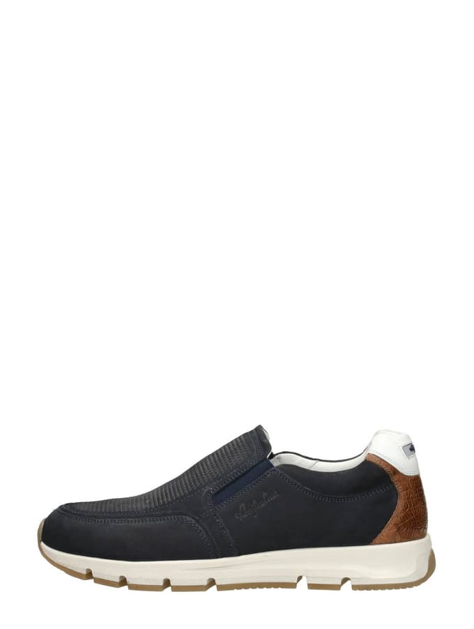Australian Eagle Instappers blauw Nubuck - Maat 42