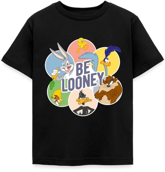 Looney Tunes Kaarakters Be Looney T-Shirt Kinderen