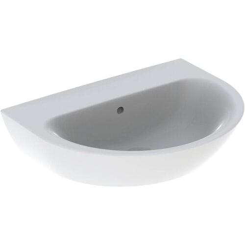 Geberit Renova washbasin 65 x 50 cm without tap hole with overflow 500.663.01.1
