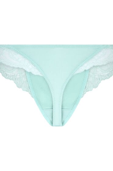 Hunkemöller Dames Lingerie String Sophie - Blauw - maat M