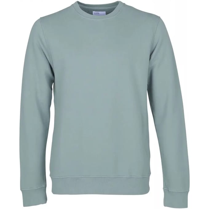 Sweatshirt ronde hals Colorful Standard Classic Organic steel blue