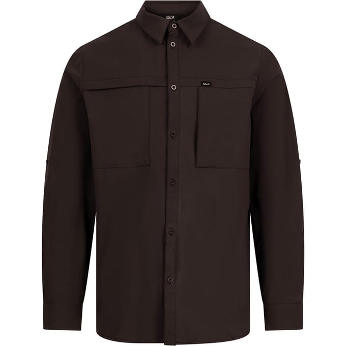 Heren Santiago DLX Shirt (Donkergrijs)