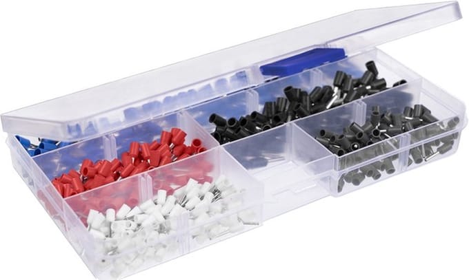 Adereindhulzen Assortiment | 500 st. | In opbergbox