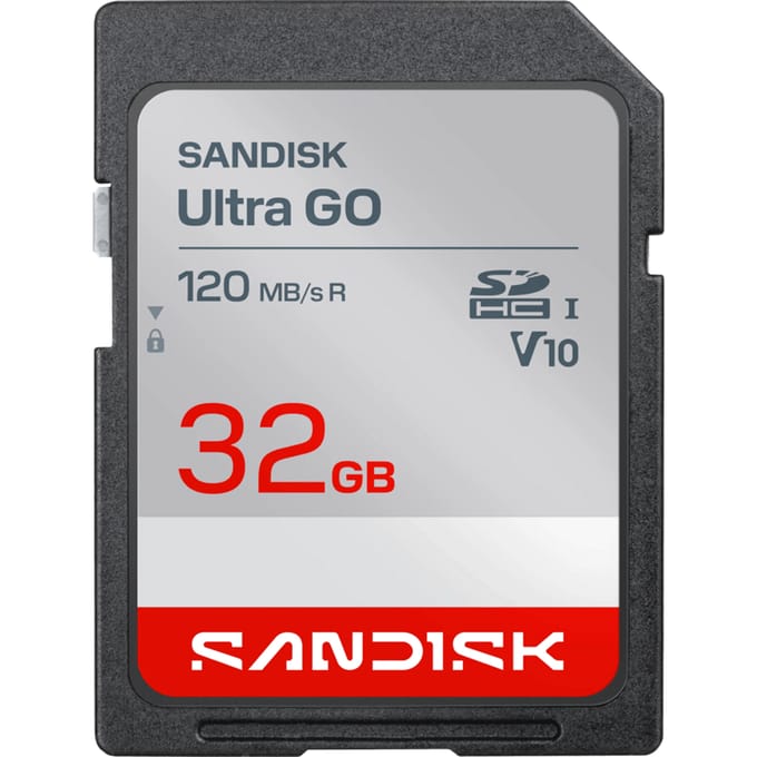 SANDISK Ultra GO SD - 120MB/s - 32GB
