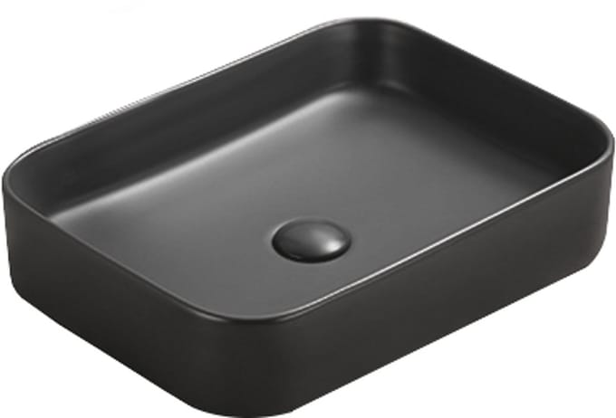 Mexen Vena opzetwastafel 50 x 37 cm, zwart mat - 22195085