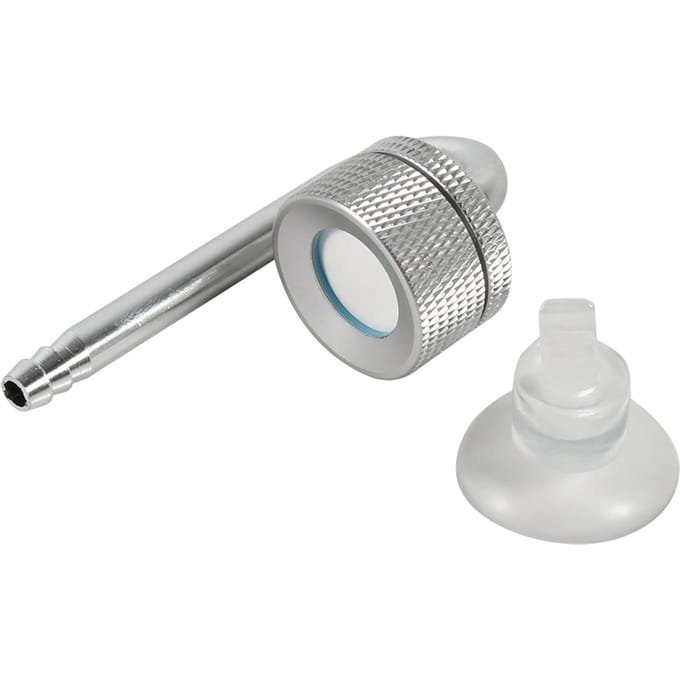 Aluminiumlegering Kooldioxide Diffuser Verstuiver Aquarium Benodigdheden Aquarium Apparatuur Zilver zilver