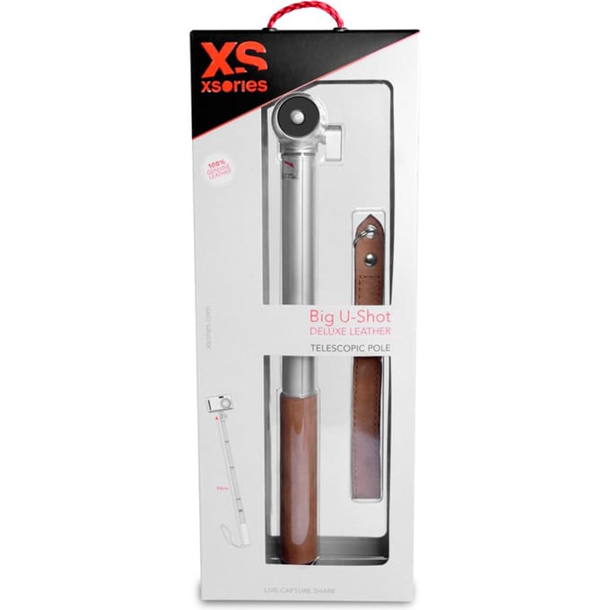 Xsories Big U-shot Deluxe Leather - Bruin (95 cm)