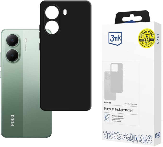 POCO X7 Pro - 3mk matte behuizing