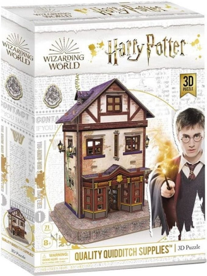 CubicFun 3D Puzzle Harry Potter Quality Quidditch Supplies (71pcs)