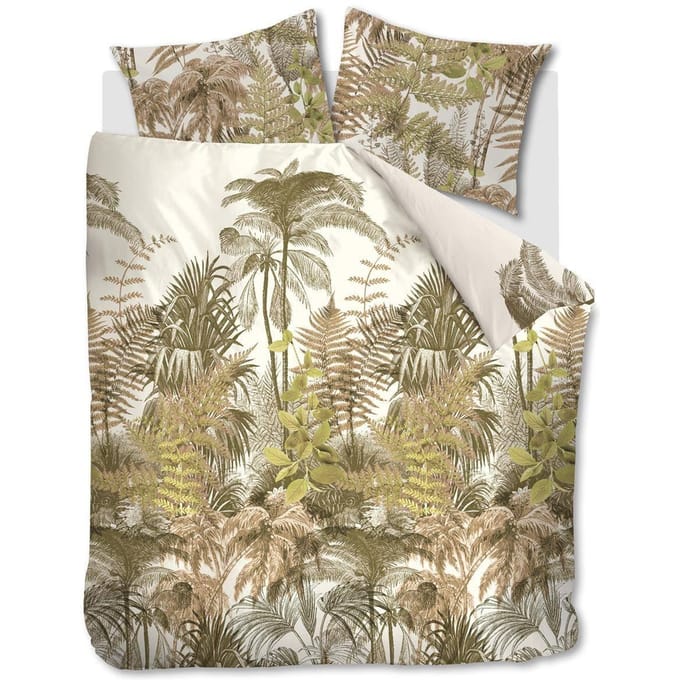 Beddinghouse Caribe dekbedovertrek - Lits-Jumeaux - 240x200/220 cm - Oker