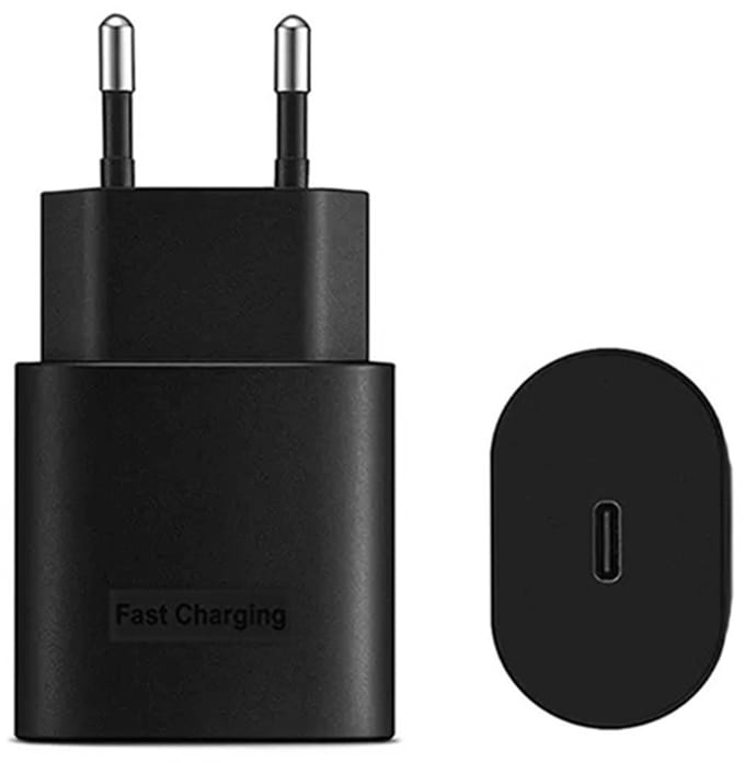 25W USB-C Snellader - Geschikt voor Samsung PPS en PD3.0 - Compacte Type-C Oplader Adapter - zwart