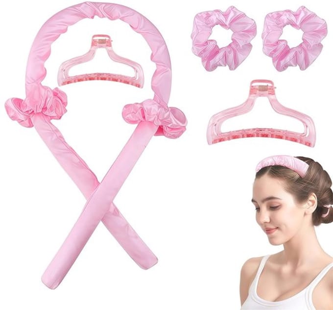 Dailygoods- Krulspelden Hittevrij - Lange Haarrollers - Antislip