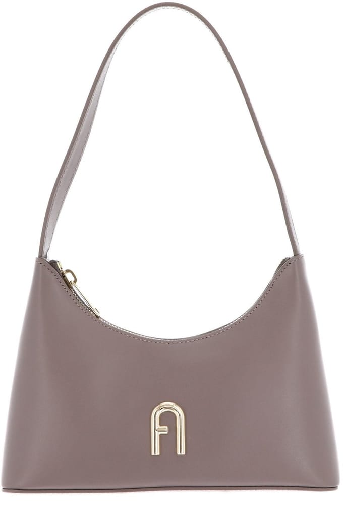 FURLA Leren Schoudertas Avondtas Diamante Mini Shoulder Bag Mauve