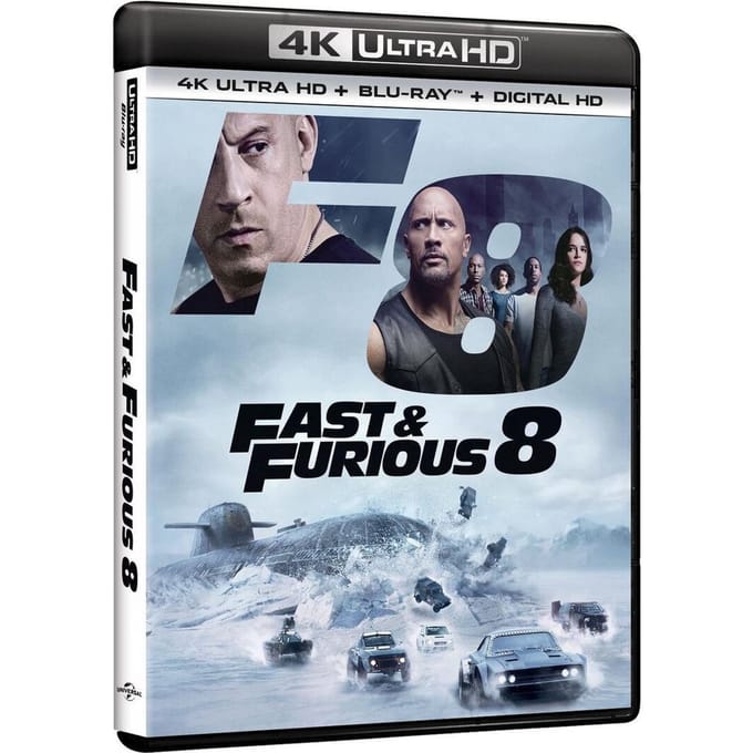 Fast & Furious 8 (4K Ultra HD Blu-ray)