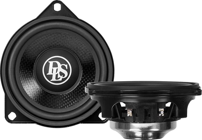 DLS Cruise Volvo 100mm, Plug'n'Play Mid Speaker 4Ohm MET! Harman Kardon/B&W Audio