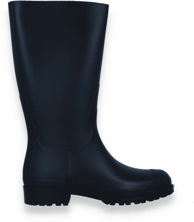 Mode-mania Dames Regenlaars | Zwart | Maat: 41