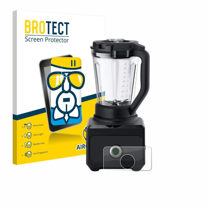 Screenprotector voor Braun PowerBlend 9 Beschermglas transparant