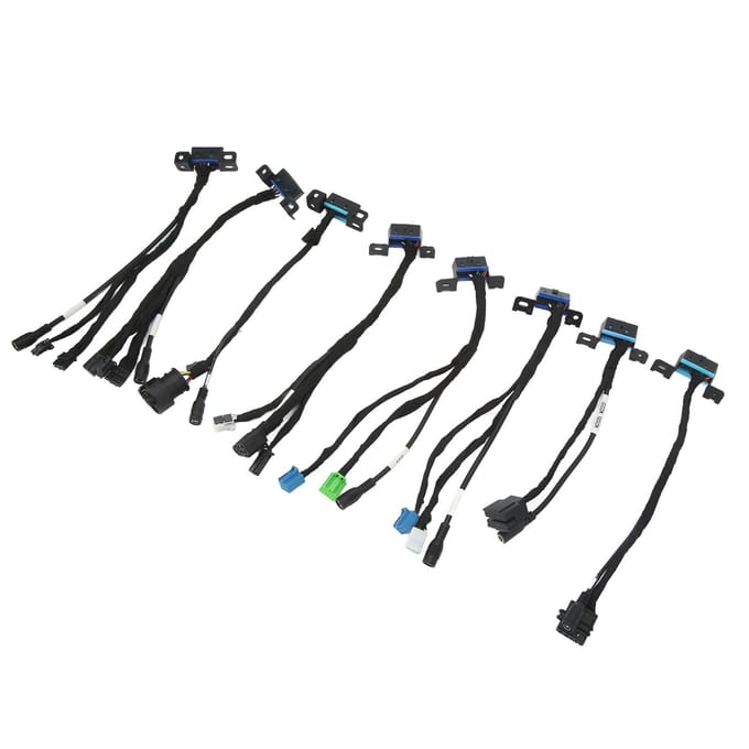 Lot de 8 câbles de détection de ligne de test ELV EIS, outils de diagnostic de remplacement pour Benz W204 W212 W221 W164 black