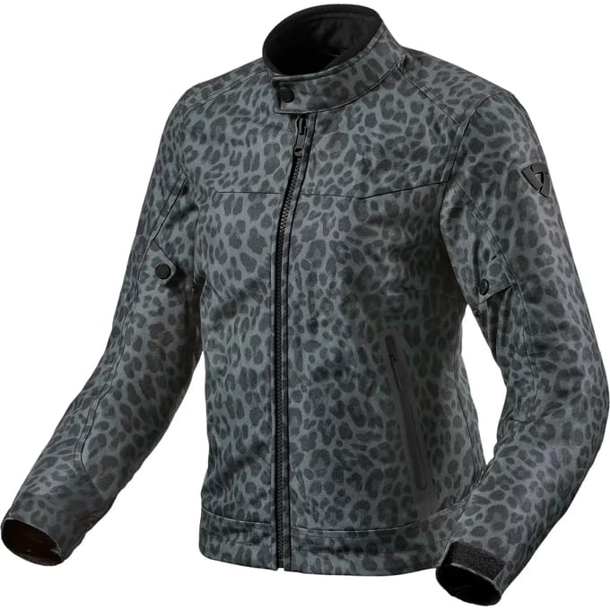 REV'IT! Shade H2O Jas Dames Panter Donker Grijs - Maat S - Jas