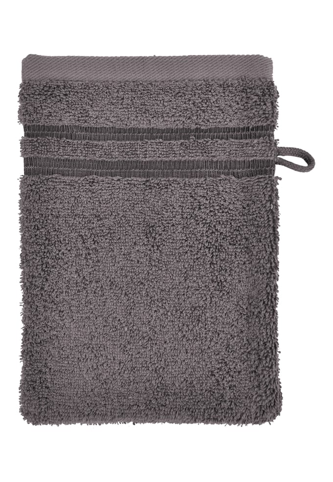 Washandje Milano 16x22 antraciet - SCHIESSER Home 16*22