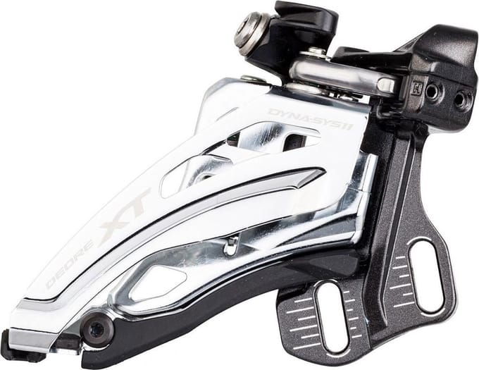 Shimano Voorderailleur Deore Xt Fd-m8025-l 11v Zilver Zwart