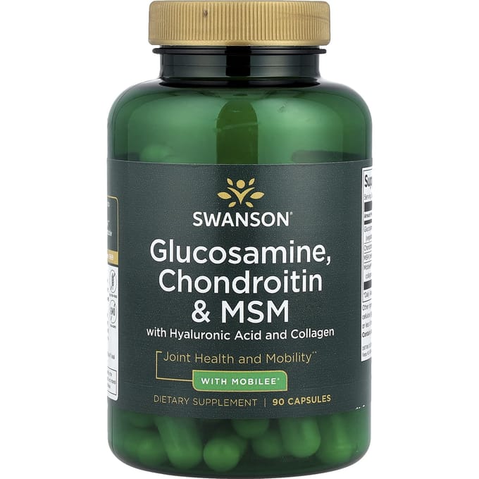 Bevat Glucosamine, Chondroïtine en MSM, Hyaluronzuur en Collageen, 90 capsules