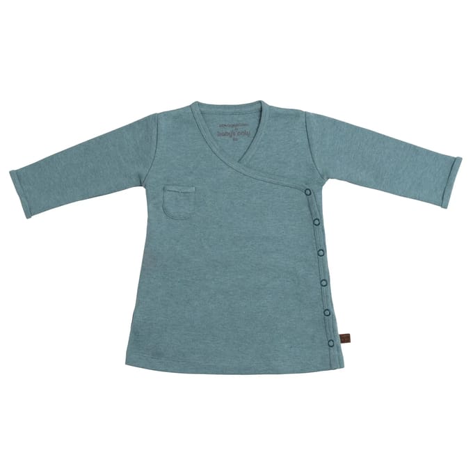 Baby's Only Jurkje Melange - Stonegreen - 56 - 100% ecologisch katoen - GOTS
