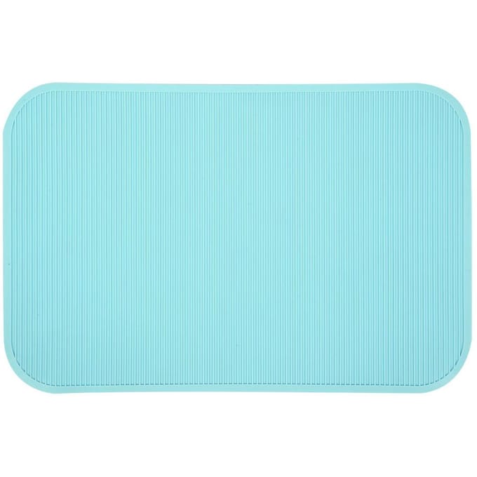 Antislip rubberen mat voor de verzorging van huisdieren, bad- en trainingstafel groen