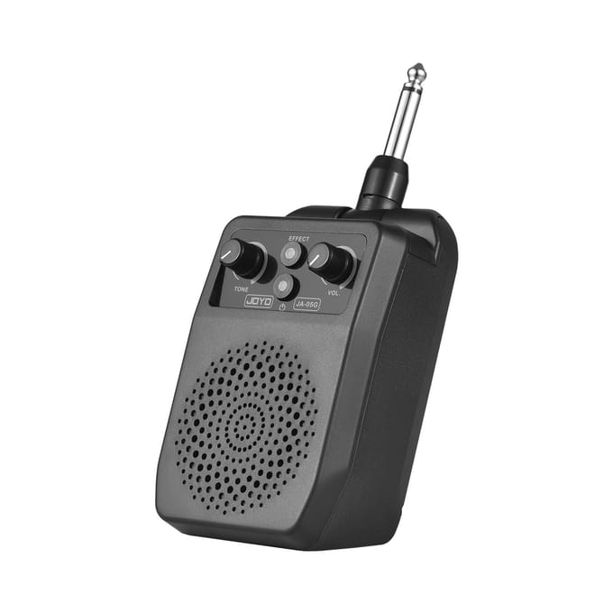 JOYO Mini Gitaarluidspreker BT Stemaanpassing Draagbare Plug-in Luidspreker voor Alle Elektrische Gitaren zwart