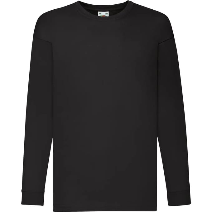 T-shirt met lange mouwen kind Fruit of the Loom