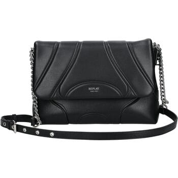 REPLAY Schoudertas Shoulder Bag Black Zwart