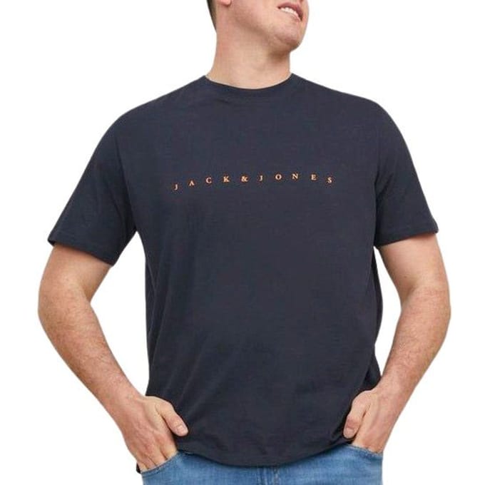 JACK&JONES PLUS JJESTAR JJ TEE SS NOOS PLS Heren T-shirt - Maat EU4XL US2XL