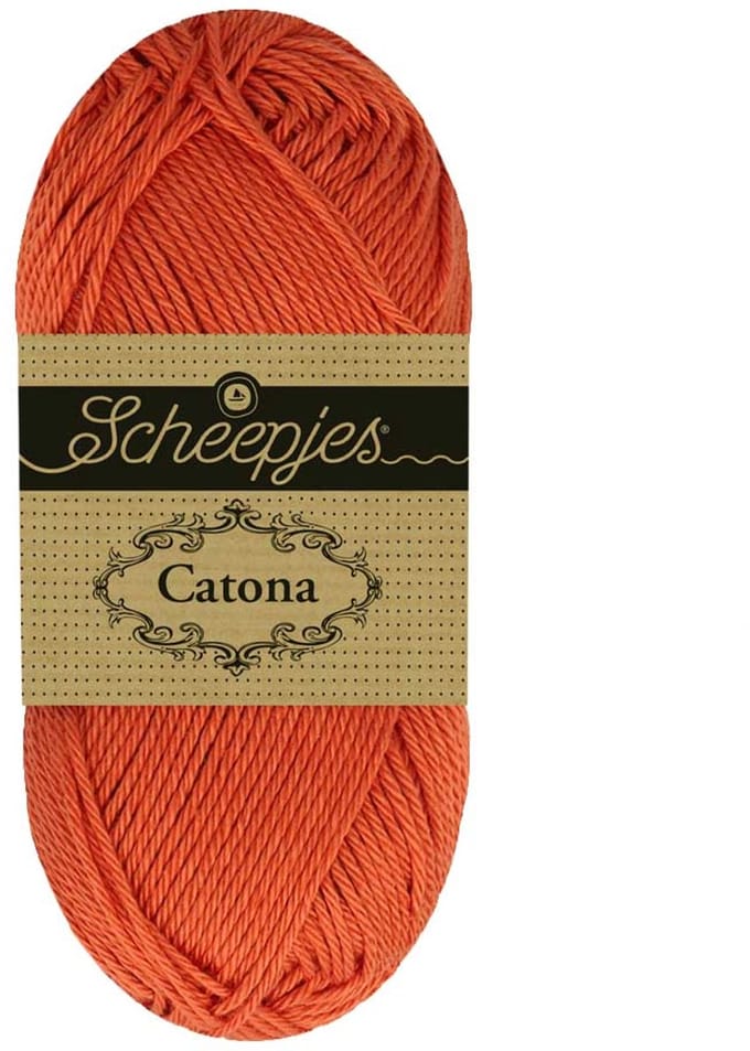Scheepjes Catona 50 gram - 81 clay red - Katoen Garen