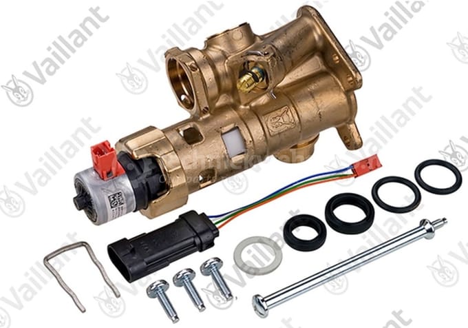Vaillant driewegklep messing+adapter VHR3 0020132682