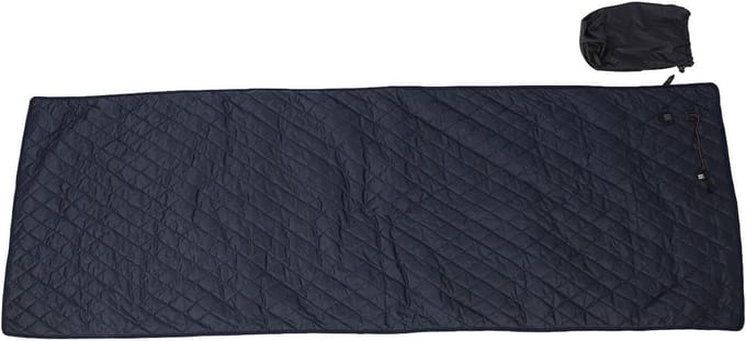 Elektrisch Verwarmingkleed - Verwarmde Plaid - Thuis Ontspannen - Snelle Warmte - 117 x 152 cm - Grijs