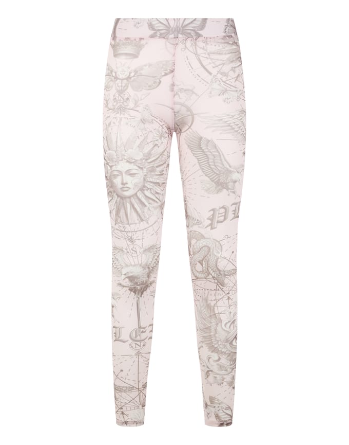 Tulle Leggings Butterfly Tattoo