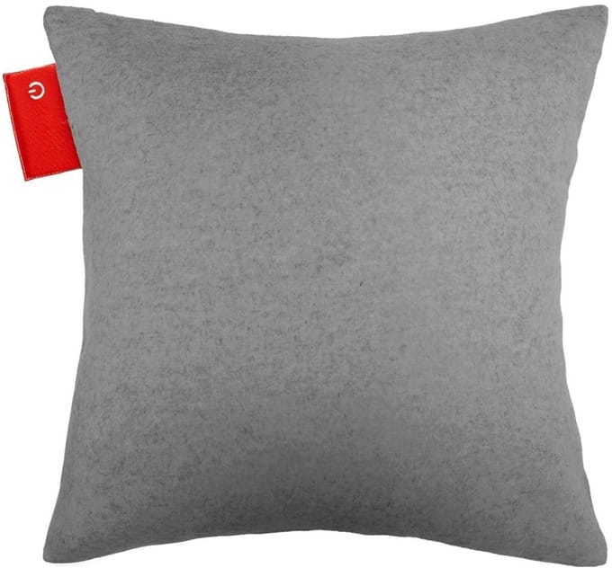 Thuys – Warmtekussen Oplaadbaar – Draadloos – Elektrisch Kussen – Infrarood – 45 x 45 x 45cm – Grijs