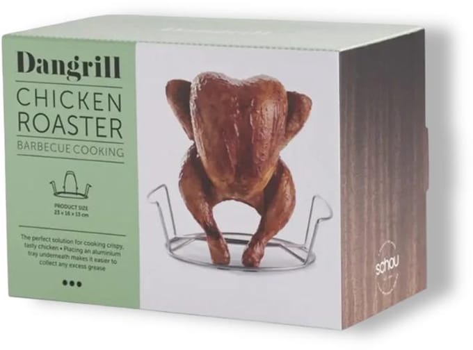 Hortus - Dangrill chicken holder stainless