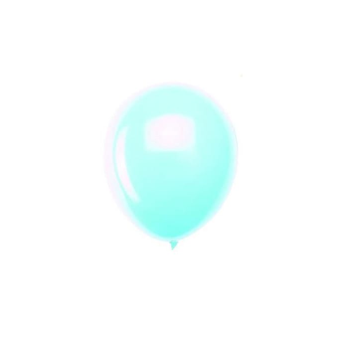 Lot de 10 ballons 'Globos' bleu pastel