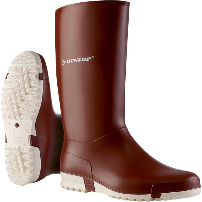 Dunlop Laarzen MJ0KX01 Sport Bordeaux/Wit