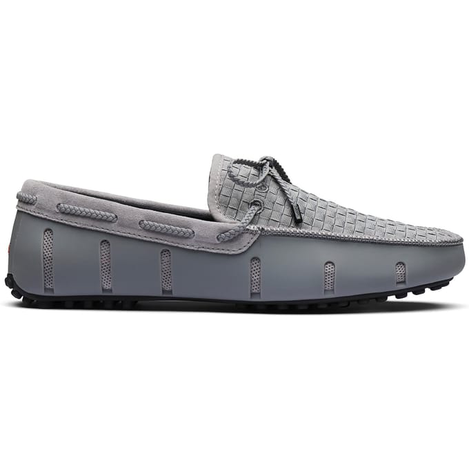 SWIMS The Woven Driver Gray/black Größe: 40 | Loafer Outlet | Herren | Grau