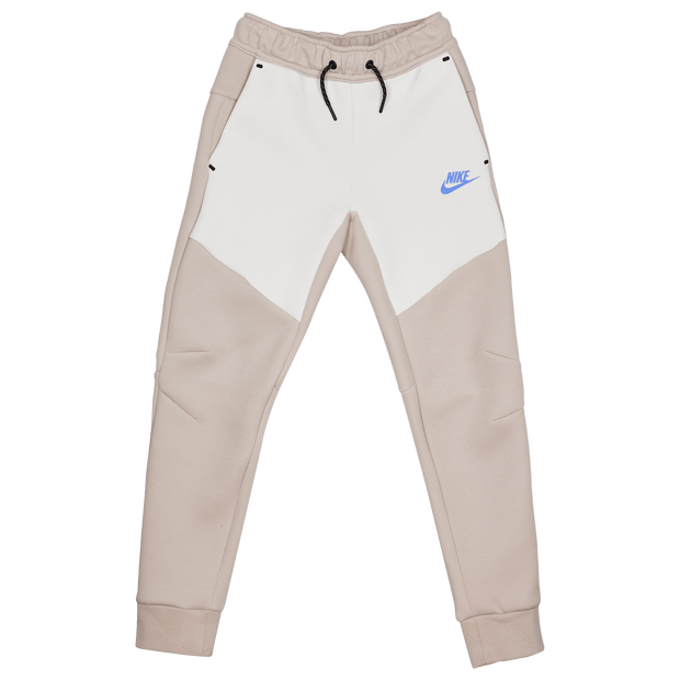 Nike Tech Broeken Kinder - Grijs - Maat 128 - 137 CM - Poly Fleece