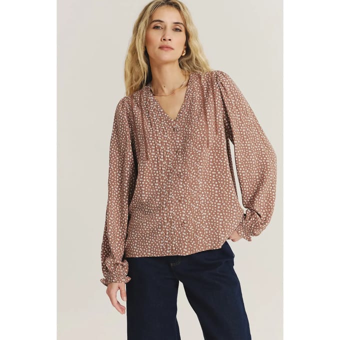 Damesblouse met lange mouwen Greenpoint Regular February