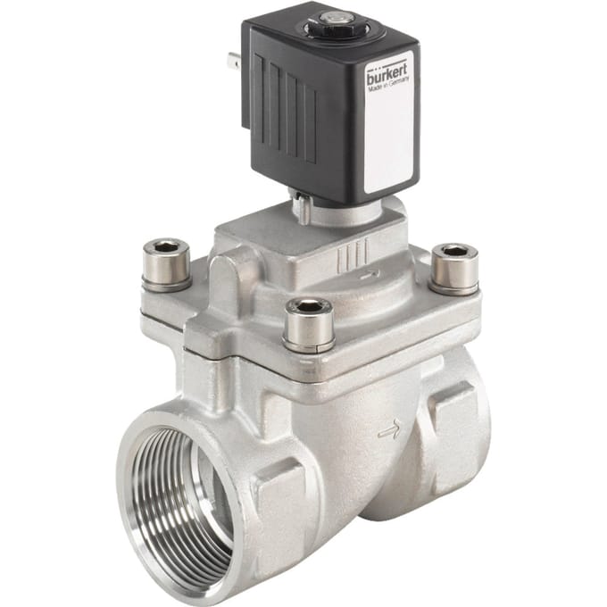 Bürkert Servogestuurd ventiel 222022 6281 EV 24 V/DC G 1 1/4 mof Nominale breedte 25 mm Servogestuurd 1 stuk(s)