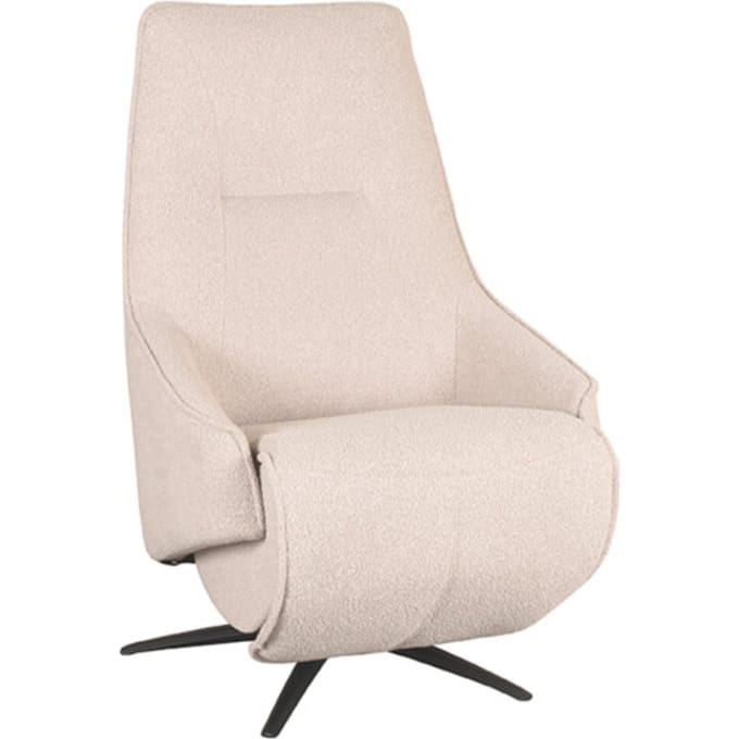 LABEL51 Odense Fauteuil - Naturel - Royal Stof - One Size - - - Met Armleuning