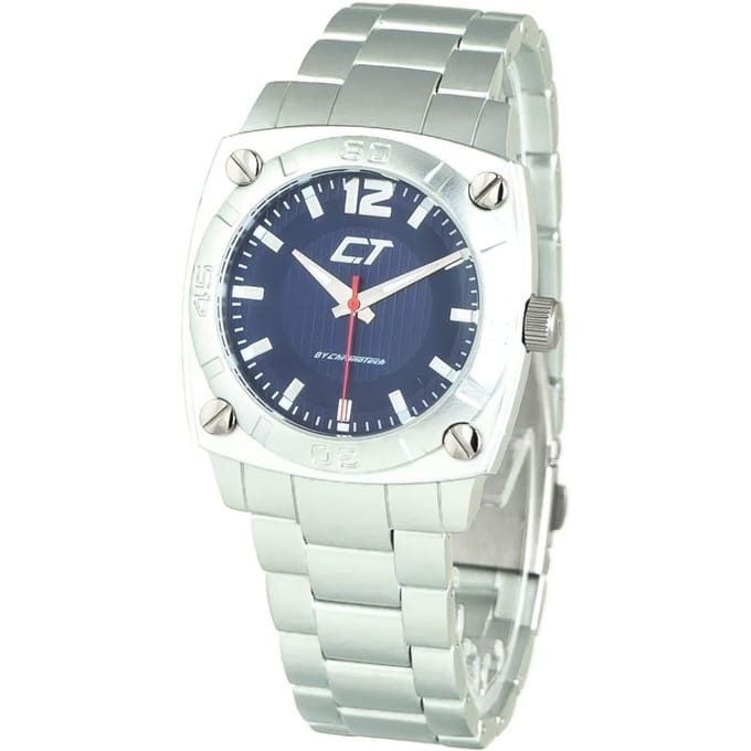 Montre CHRONOTECH CC7079M-03M. Quartz, Couleur bleue. Unisexe. white