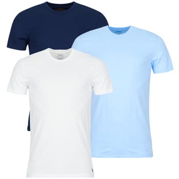 T-shirt Korte Mouw Polo Ralph Lauren S/S CREW-3 PACK-CREW UNDERSHIRT
