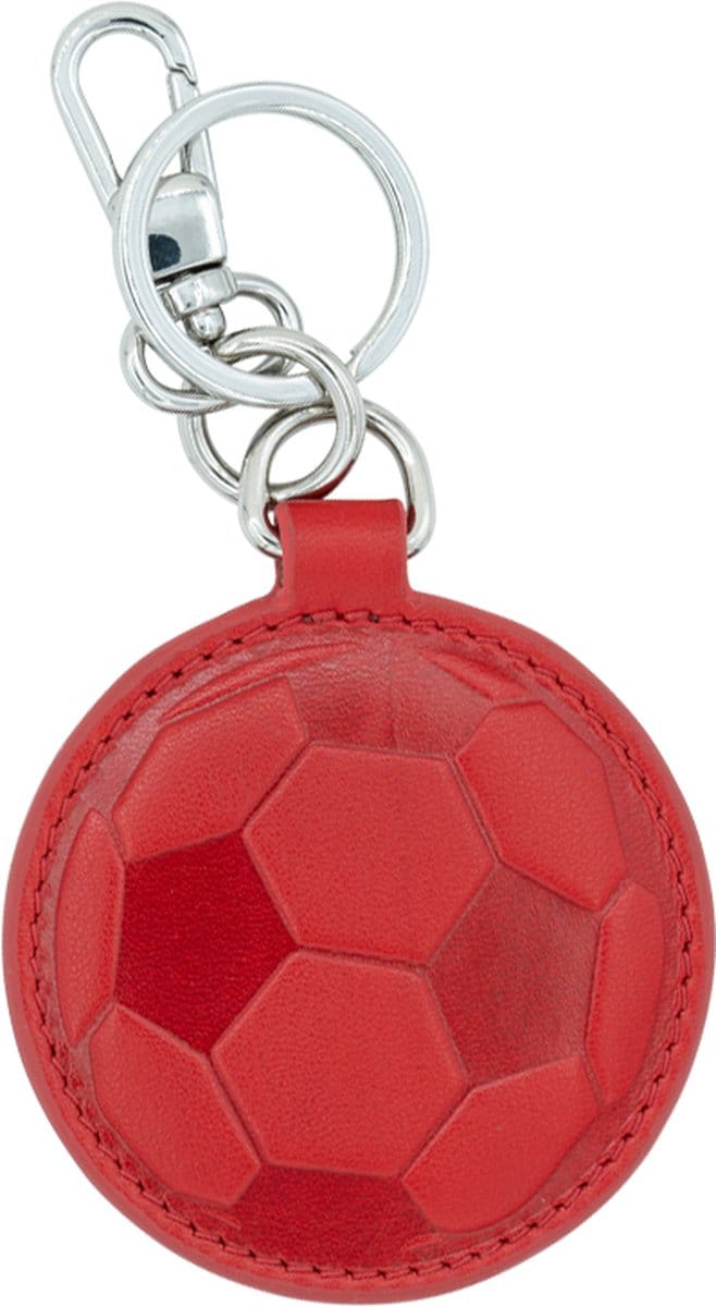 key holder FOOT ball red